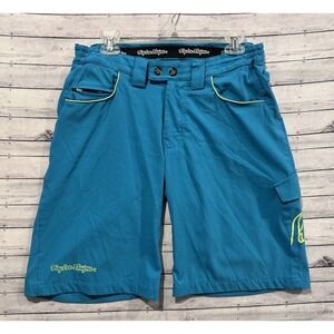 Troy Lee Designs Womens Skyline Mountain Bike Short L Cycling Unpadded 11" Teal